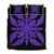 Hawaiian Royal Pattern Quilt Bed Set - Black And Purple - G1 Style - AH Art - Polynesian Pride