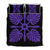 Hawaiian Royal Pattern Quilt Bed Set - Black And Purple - I3 Style - AH Art - Polynesian Pride