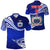 Custom Manu Samoa Rugby Polo Shirt Unique Version Blue, Custom Text and Number Unisex Blue - Polynesian Pride