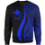 Papua New Guinea Sweatshirt - Blue Polynesian Tentacle Tribal Pattern Unisex Blue - Polynesian Pride