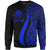 Federated States of Micronesia Custom Personalised Sweatshirt - Blue Polynesian Tentacle Tribal Pattern Unisex Blue - Polynesian Pride