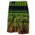 Hawaii Kakau Polynesian - Board Shorts - Green - Haka Style - Polynesian Pride