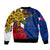 (Custom Personalised) Filipino Bomber Jacket Tribal Flag Style LT6 - Polynesian Pride