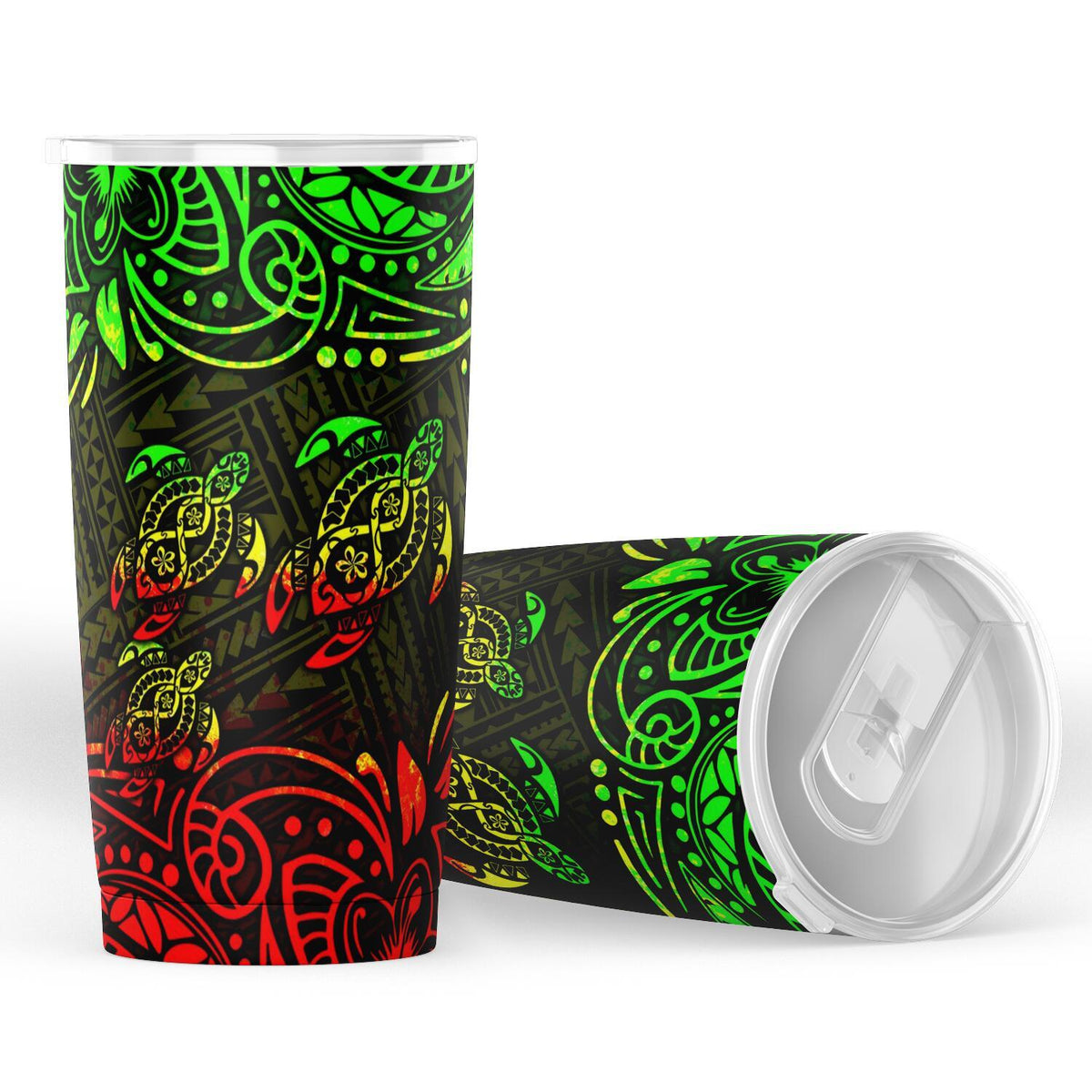 Polynesian Tumbler - Reggae Sea Turtle - Polynesian Pride