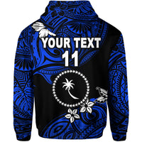 Custom FSM Chuuk Hoodie Unique Vibes Blue LT8 - Polynesian Pride