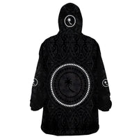 Chuuk Micronesia Micronesian Warrio Wearable Blanket Hoodie LT9 - Polynesian Pride