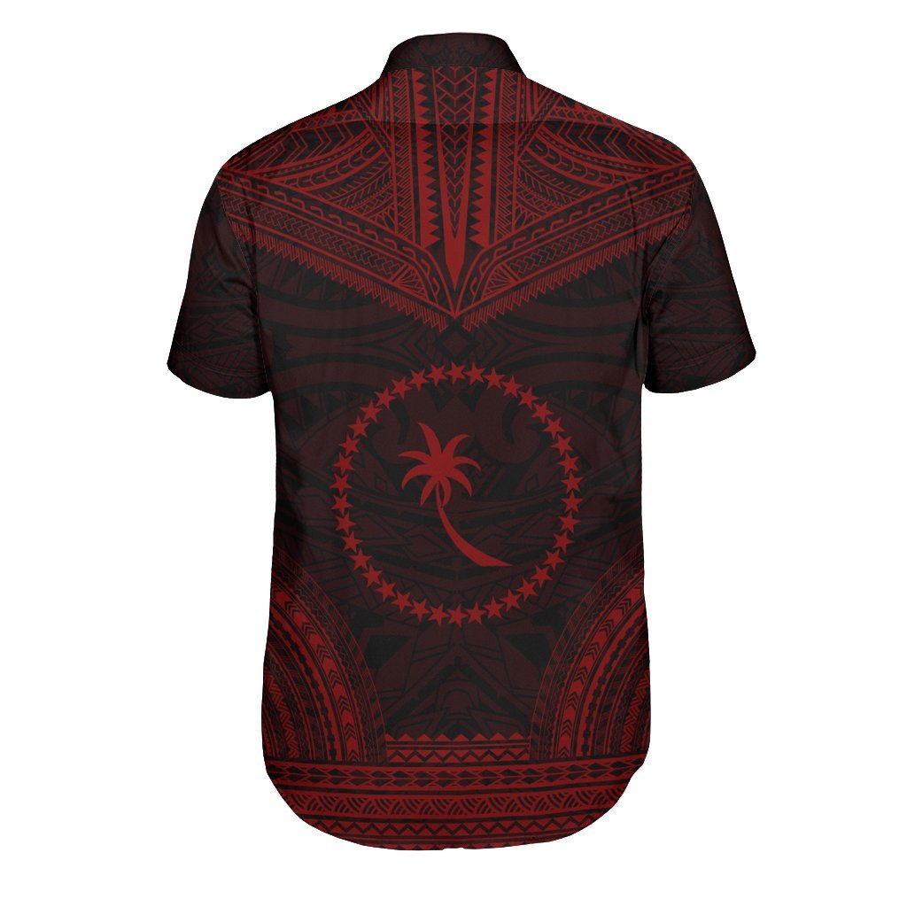 Chuuk Polynesian Chief Shirt - Red Version - Polynesian Pride