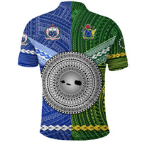 Samoa Cook Islands Polo Shirt Together LT8 - Polynesian Pride