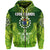 Custom Cook Islands Zip Hoodie Happy Independence Anniversary, Custom Text and Number LT8 - Polynesian Pride