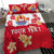 (Custom Personalised) Tahiti Polynesian Bedding Set Mythical Destination LT13 - Polynesian Pride