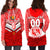 (Custom Personalised) Tonga Rugby Mate Ma'a Tonga Tapa Pattern Hoodie Dress - LT2 - Polynesian Pride