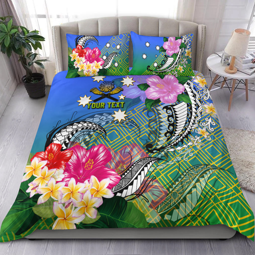(Custom Personalised) South Sea Islanders Kanakas Hibiscus Polynesia Bedding Set - LT2 - Polynesian Pride