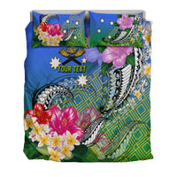 (Custom Personalised) South Sea Islanders Kanakas Hibiscus Polynesia Bedding Set - LT2 - Polynesian Pride