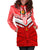 Tonga Rugby Mate Ma'a Tonga Tapa Pattern Hoodie Dress - LT2 - Polynesian Pride