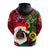 Custom Vanuatu Christmas Joyeux Nol Santas God Yumi Hoodie LT2 - Polynesian Pride