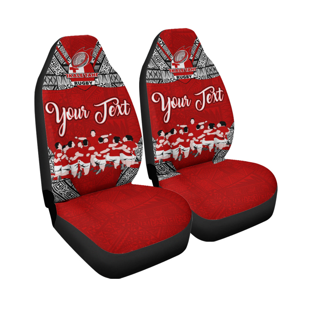 (Custom Personalised) Tonga Rugby Ikale Tahi Sipi Tau Car Seat Covers - LT2 - Polynesian Pride