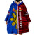 (Custom Personalised) Philippines Pilipinas Sun Mix Polynesian Pattern Wearable Blanket Hoodie LT14 - Polynesian Pride