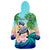 (Custom Personalised) Polynesian Turtle Coconut Tree And Orchids Wearable Blanket Hoodie LT14 - Polynesian Pride