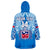 (Custom Text And Number) Samoa Rugby Toa Samoa Polynesian Pacific Blue Version Wearable Blanket Hoodie LT14 - Polynesian Pride