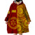 (Custom Text And Number) Tonga High School Class Of Year Tongan Ngatu Pattern Wearable Blanket Hoodie LT14 - Polynesian Pride