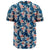 Hawaii Tropical Hibiscus Blue Baseball Jersey - Polynesian Pride