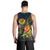 Polynesian Tahiti Men's Tank Top - Legend of Tahiti (Blue) - Polynesian Pride