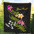 Kosrae Polynesian Custom Personalised Quilt - Plumeria Tribal - Polynesian Pride