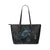 Personalized - Hawaii Turtle Ohana Paua Shell Small Leather Tote - Polynesian Pride