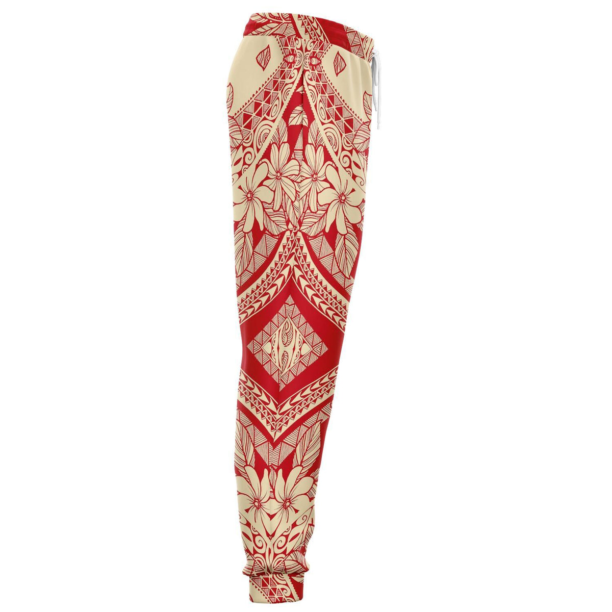 Polynesian Plumeria Mix Joggers - Polynesian Pride