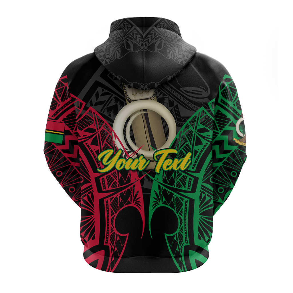 Custom Vanuatu 42nd Independence Anniversary Pride Hoodie LT12 - Polynesian Pride