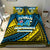 (Custom Personalised) Tuvalu Bedding Set 44th Independence Anniversary - Tribal Pattern - LT12 - Polynesian Pride