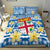 (Custom Personalised) Fiji Polynesian Bedding Set Fijian Tapa Pattern LT13 - Polynesian Pride