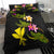 Hawaii Polynesian Custom Personalised Bedding Set - Plumeria Tribal - Polynesian Pride