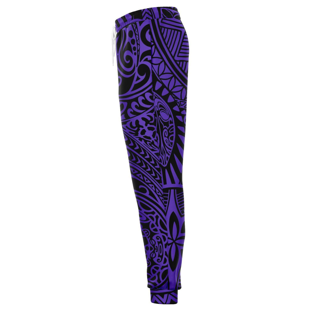 Polynesian Hawaiian Style Tribal Tattoo Violet Joggers - Polynesian Pride