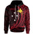 Papua New Guinea Hoodie Goroka Wings Style Unisex Black - Polynesian Pride