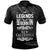 New Caledonia Polo Shirt Legends Are Born In White Color Unisex White - Polynesian Pride