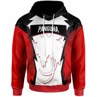 Papua New Guinea Hoodie Panguna PNG Coat ofrms Unisex Red Black - Polynesian Pride
