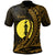 New Caledonia Polo Shirt Touho Wings Style Unisex Black - Polynesian Pride