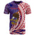 American Samoa T Shirt Fagatogo Wings Style Unisex Blue - Polynesian Pride