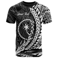 Chuuk State T Shirt White Custom Wings Style Unisex Black - Polynesian Pride