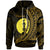 New Caledonia Hoodie Pouebo Wings Style Unisex Black - Polynesian Pride