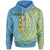 Tuvalu Hoodie Nanumanga Wings Style Unisex Blue - Polynesian Pride