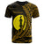 New Caledonia T Shirt Pouembout Wings Style Unisex Black - Polynesian Pride