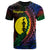 New Caledonia T Shirt Hienghene Wings Style Flag Color Unisex Black - Polynesian Pride