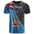 Fiji T Shirt Suva Fiji Day 50th Anniversary With Tapa Patterns Unisex Black - Polynesian Pride