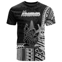 New Caledonia Islands T Shirt Koumac Seal Of New Caledonia Islands Polynesian Patterns Unisex Black - Polynesian Pride