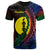 New Caledonia T Shirt Houailou Wings Style Flag Color Unisex Black - Polynesian Pride
