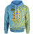 Tuvalu Hoodie Nui Wings Style Unisex Blue - Polynesian Pride