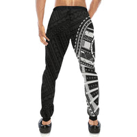 Guam Rising 1st Sweatpants (White) A6 - Polynesian Pride