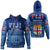 Fiji Independence Day Zip Hoodie LT10 Blue - Polynesian Pride